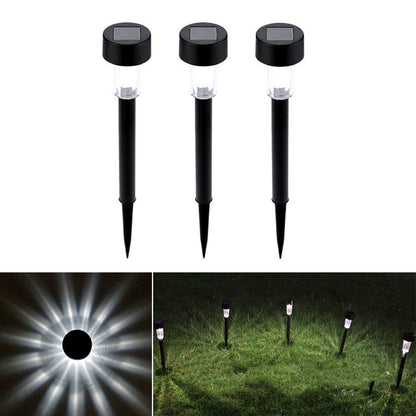 Solar Lawn Lights Led Outdoor Garden Lights Waterproof Lawn Decoration Lights Plastic Lawn Lights