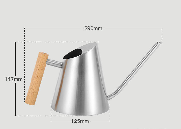 Stainless Steel Sprinkling Can Watering Pot Gardening Tools