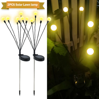 Simulation Firefly Solar Light Outdoor Garden Decoration Lawn Landscape Lamp Xmas Decor Solar LED Lights Outdoor Garden Lights