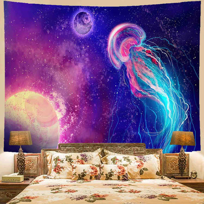 Home Decor Realistic Psychedelic Mushroom Print Tapestry